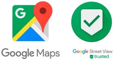 Logos Google Maps y Google StreetView